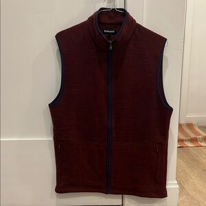 Bonobos Men's Burgundy Vest